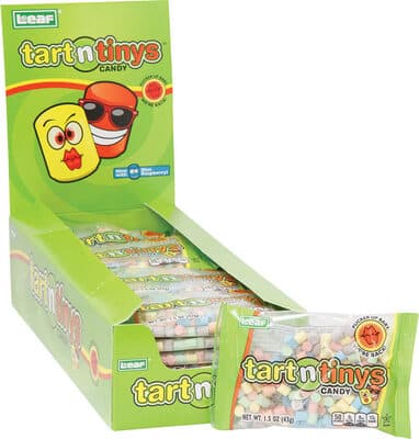 Tart n tinys single serving candy