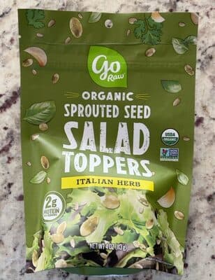 Italian Herb Organic Sprouted Seed Salad Toppers