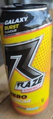 Galaxy Burst Zero Sugar Raze Energy Drink