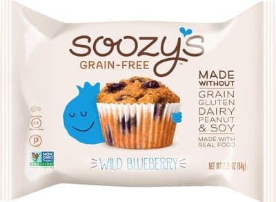 Grain-Free Wild Blueberry Muffin