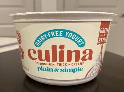 Plain & Simple Plant Based & Dairy Free Yogurt