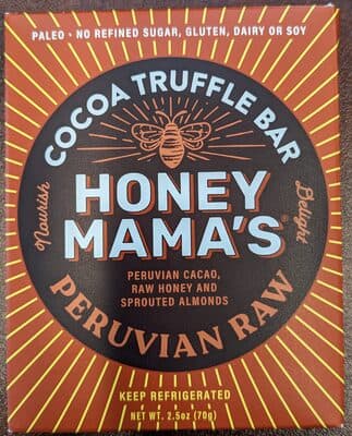 Cacao-Nectar Bar, Peruvian Raw