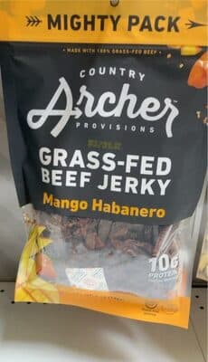 Mango Habanero Grass-Fed Beef Jerky