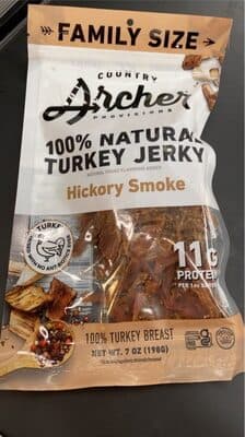 Hickory Smoke 100% Natural Turkey Jerky