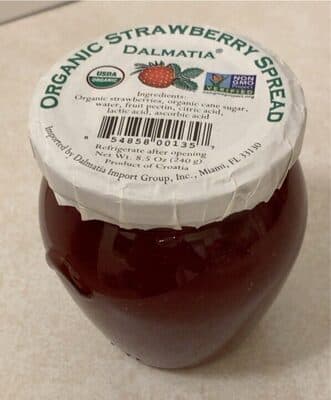 Organic Strawberry Spread
