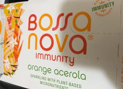 Bossa Nova Immunity Sparkling Water