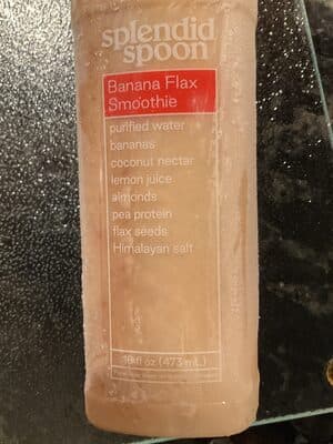 Banana Flax Smoothie