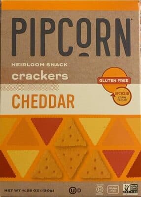 Cheddar Heirloom Snack Crackers