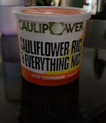 Curried Riced Cauliflower
