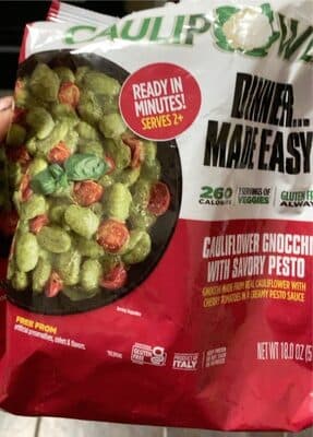 Cauliflower Gnocchi With Savory Pesto