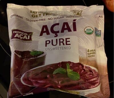 Unsweetened Organic Pure Acai