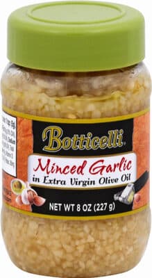 Minced Garlic in Extra Virgin Olive Oil
