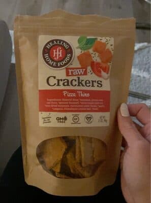 Pizza Thins Raw Crackers
