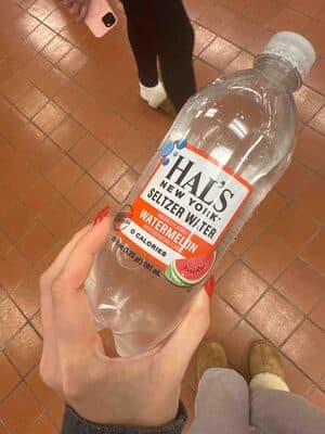 Hal's New York Seltzer Water Watermelon