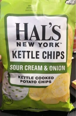 Hal’s NY Kettle Chips Sour Cream & Onions