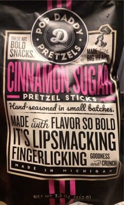 Cinnamon Sugar Pretzel Sticks