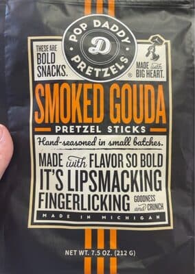 Smoker Gouda Pretzel Sticks