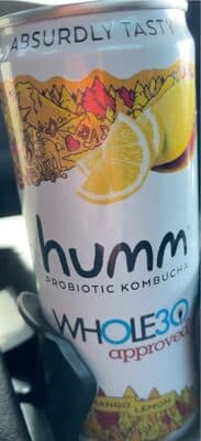Mango Lemon Probiotic Kombucha
