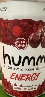 Cherry Cola Energy Probiotic Kombucha