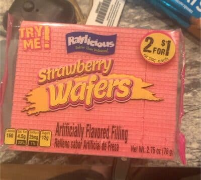 Strawberry Wafers