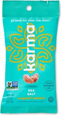 Sea Salt Wrapped Cashews