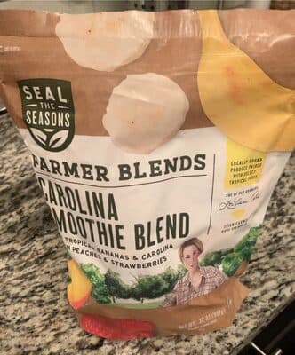 Carolina Smoothie Blend with Tropical Bananas & Carolina Grown Peaches & Strawberries Farmer Blends
