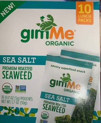 Sea Salt Premium Roasted Seaweed