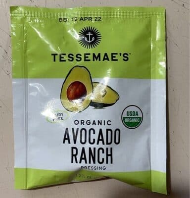 Avocado Ranch Organic Dressing