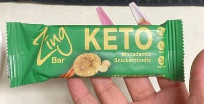 Macadamia Snickerdoodle Keto Bar
