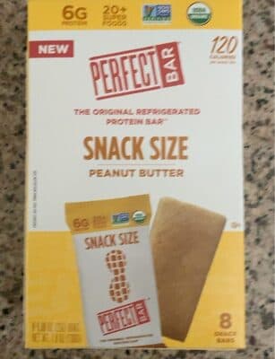 Perfect Bar Snack Size Peanut Butter Protein Bar