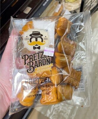Pretzel Bites with Salt