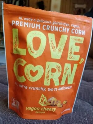 Vegan Cheesy Flavored Premium Crunchy Corn