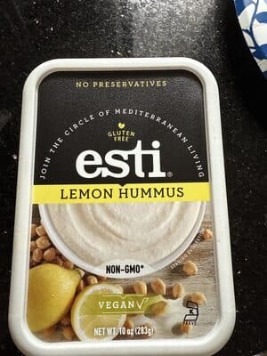 Authentic Greek Lemon Hummus