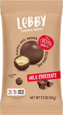 Milk Chocolate Dry Roasted Chickpea Snacks