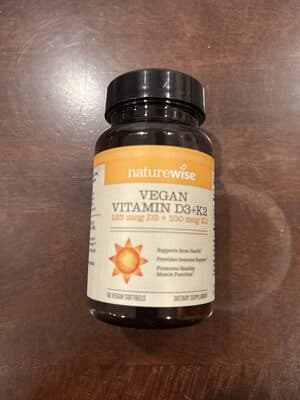 Vegan Vitamin D3 + K2