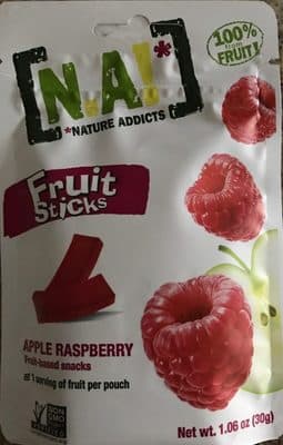 Fruit Sticks, Apple Raspberry