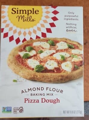 Pizza Dough Baking Mix Almond Flour