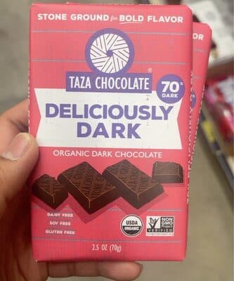 Deliciously Dark Organic 70% Dark Chocolate