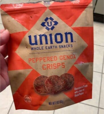 Peppered Genoa Crisps