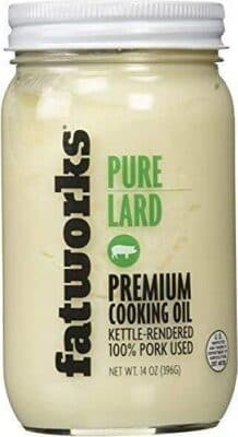 Pure pork lard free range & pasture raised