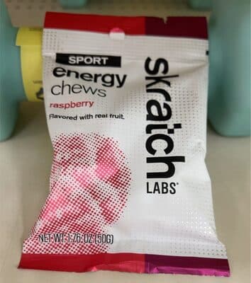 Raspberry Sport Energy Chews