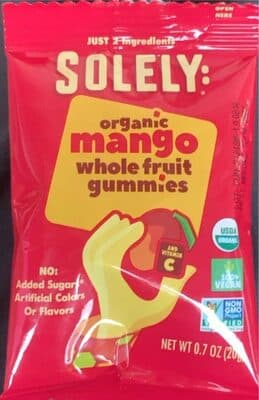 Organic Mango While Fruit Gummies