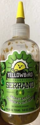 Serrano Organic Garlic, Cucumber & Lime Blend Condiment