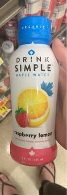 Maple Water, Raspberry Lemon