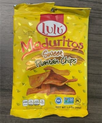 Sweet Maduritos Plantain Chips