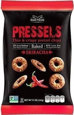 Thin & Crispy Pretzel Chips, Sriracha