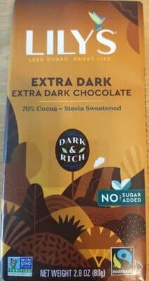 Extra Dark Chocolate Bar