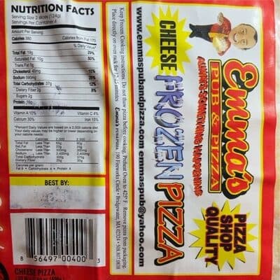 Cheese Frozen Pizza
