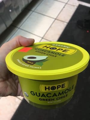 Green Chile Guacamole