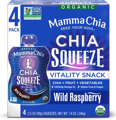 Wild Raspberry Chia Squeeze